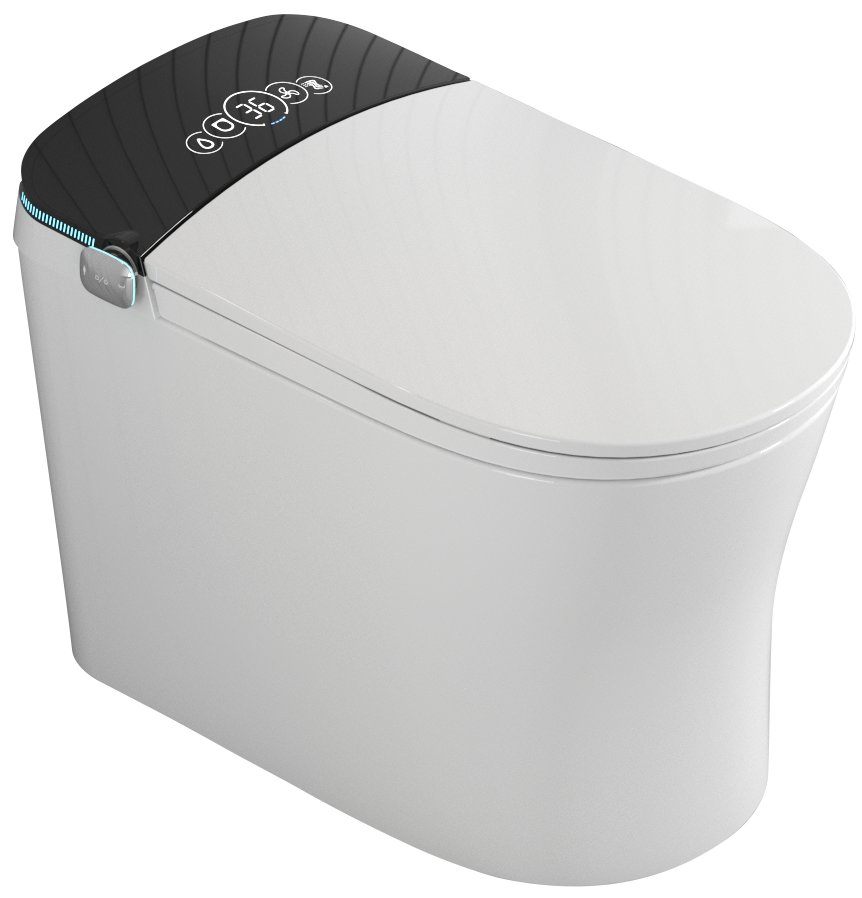 Very Simple, Hot Selling, Fashionable Ceramic Floor Standing Intelligent Toilet