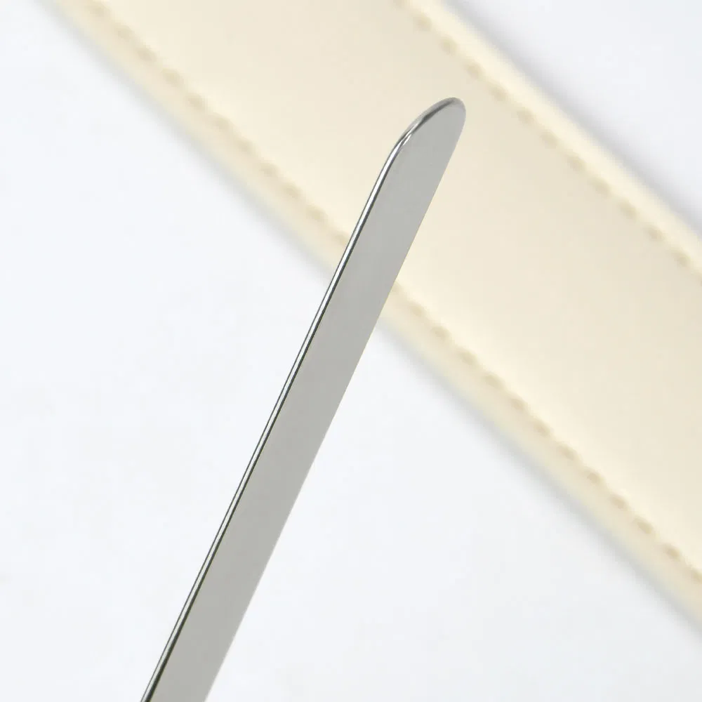 High Quality Stainless Steel Cosmetic Makeup Spatula Liquid Foundation Face Mask Metal Spatula