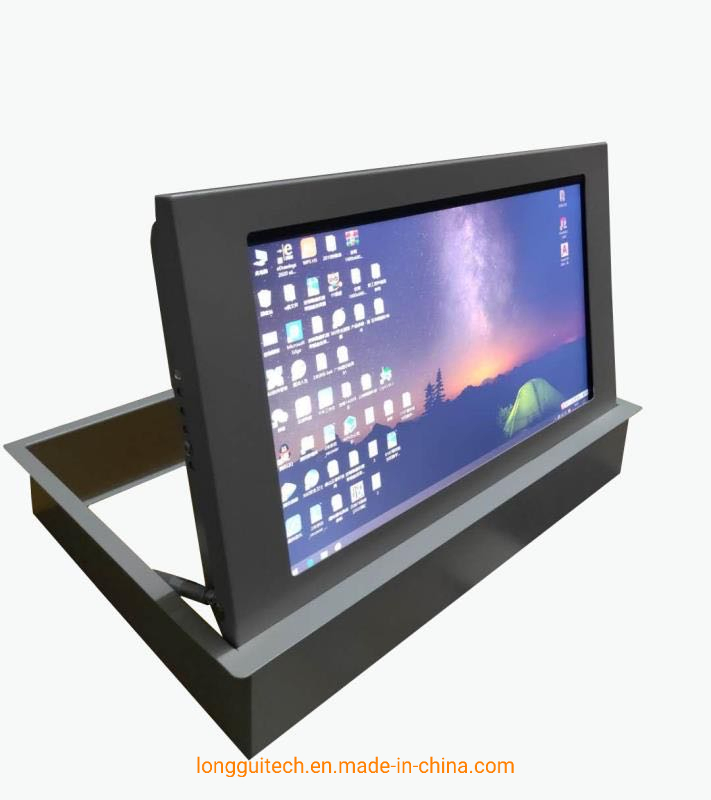 Adjustable Manual LCD Table Display Bracket for Optimal Viewing