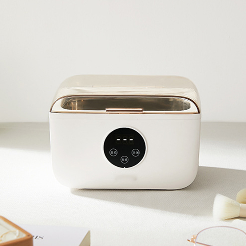 Fully Automatic Mini Eyeglass Ultrasonic Cleaner Home Use Braces & Denture Cleaning Machine