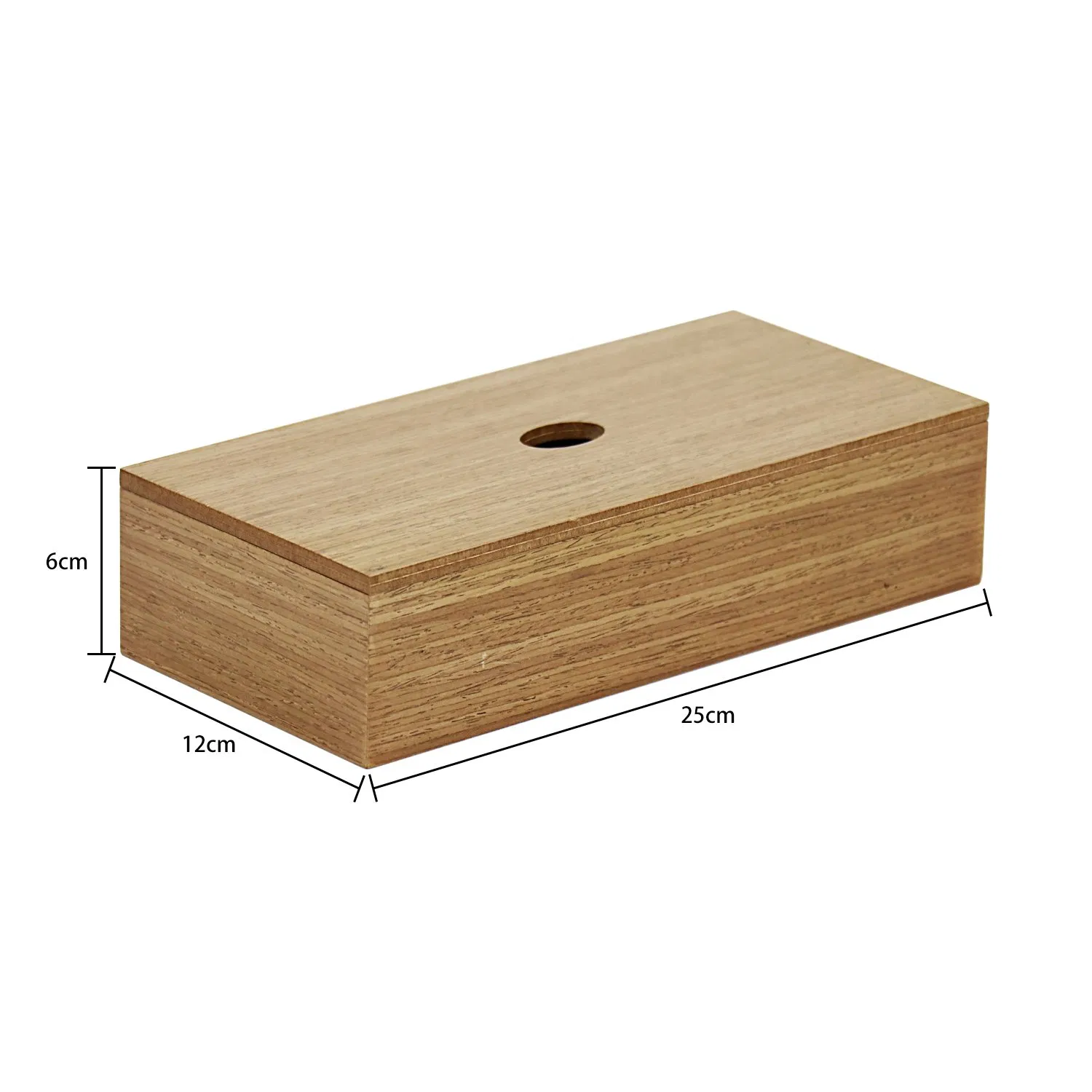 Square Wooden Handicraft Tissue Box Holder Sliding Cover Wood Tissue Boxes for Bathroom Office Desk