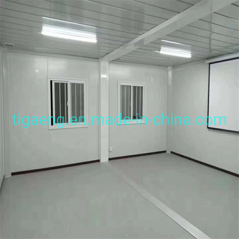 China Henan Zhengzhou Cabin Camp House Prefabricated Home 20 Feet Prefab Modular Container