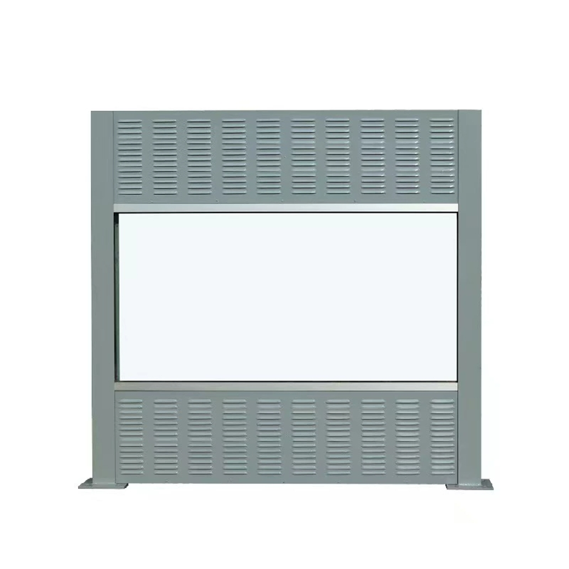 Customizable Acoustic Sound Barrier Metal Concrete PC Panel Noise Resistance Wall for Railway Highway