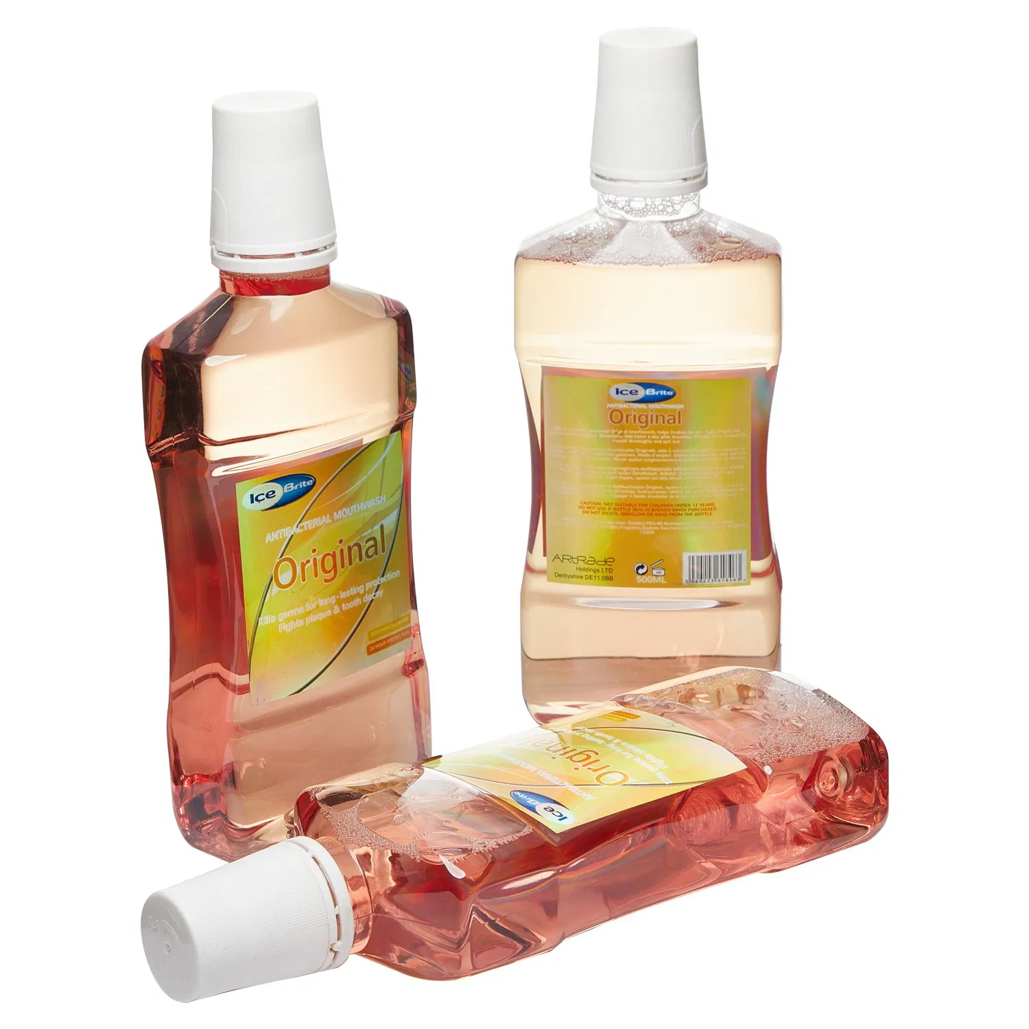500ml UK Quality Original Oral Care Mouthwash Mint Anti Bacterial Mouth Wash