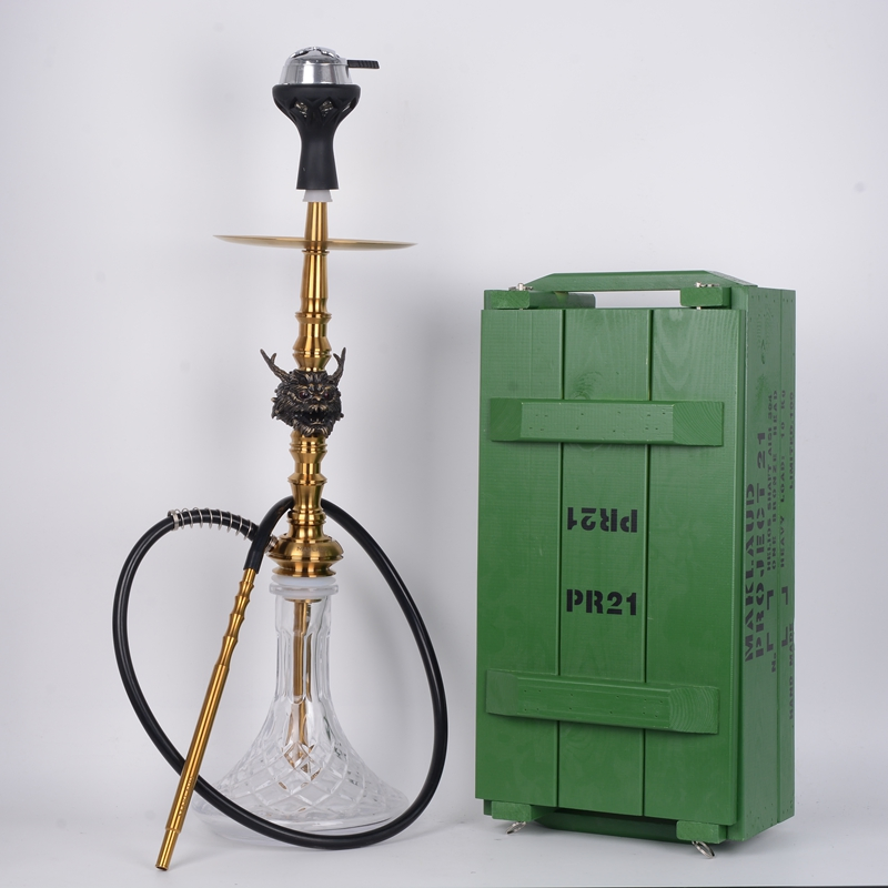 Premium Unique Dragon Shisha with Crystal Base Stability