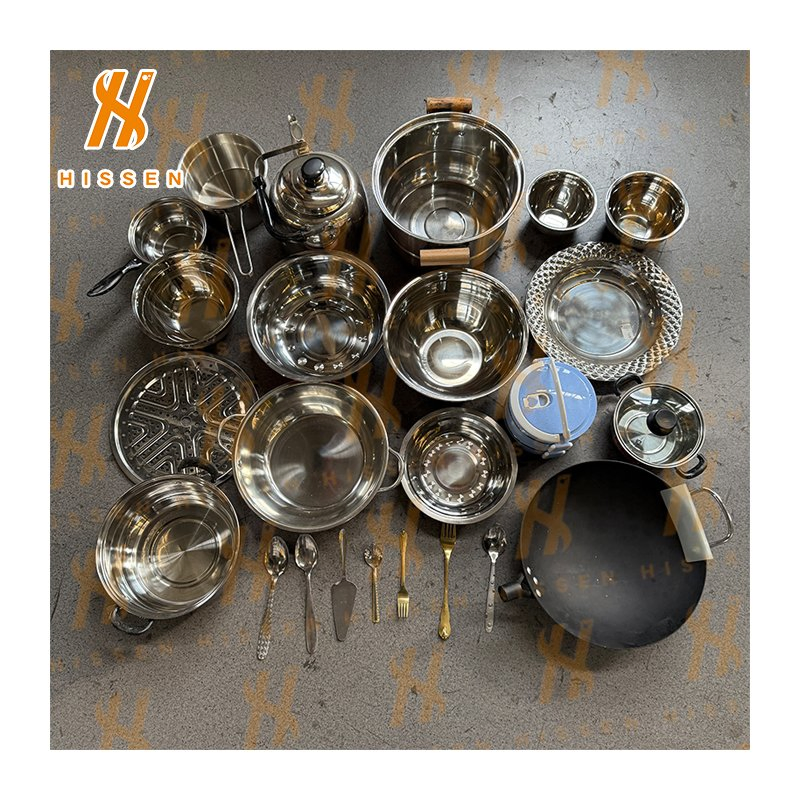 Wholesale Assorted Household Stainless Steel Cookware Set