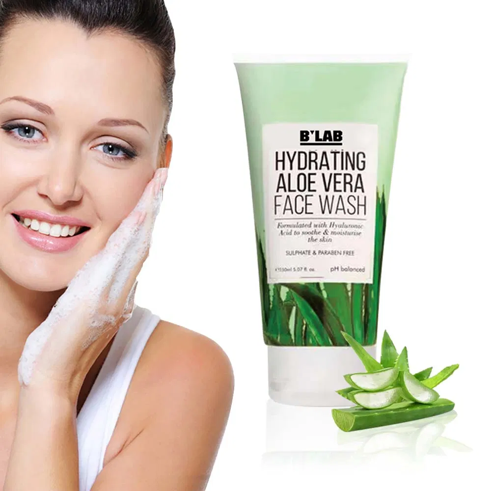 Private Label Cosmetics Hydrating Aloe Vera Face Wash for All Skin Types
