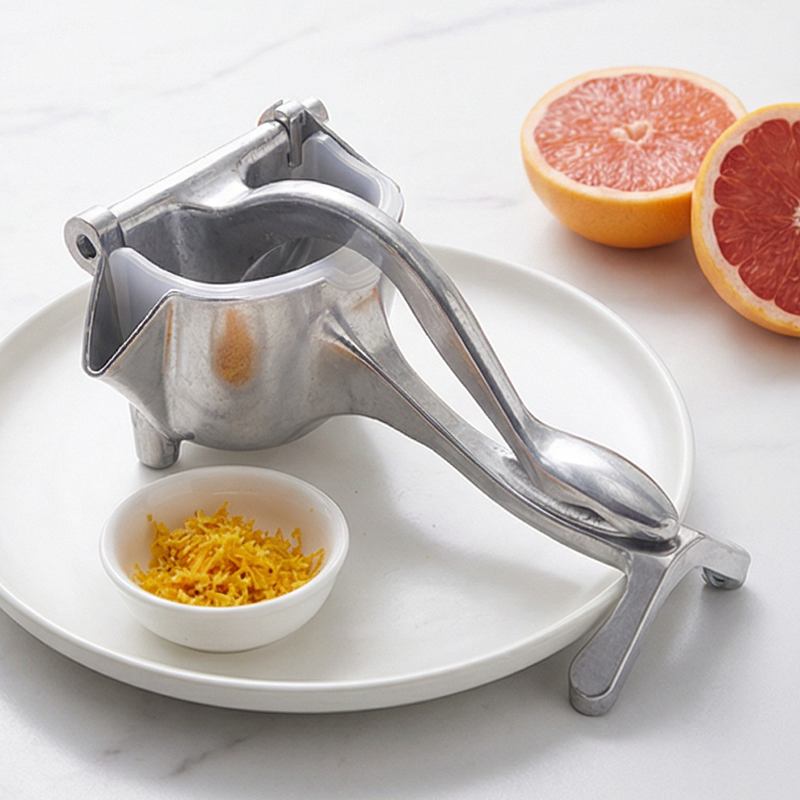 Ручной алюминиевый пресс для цитрусовых и гранатов