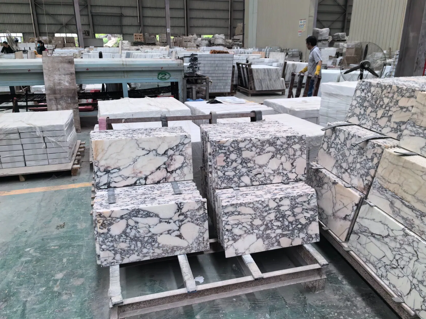 White Stone Wall Kitchen Countertop Cut to Size