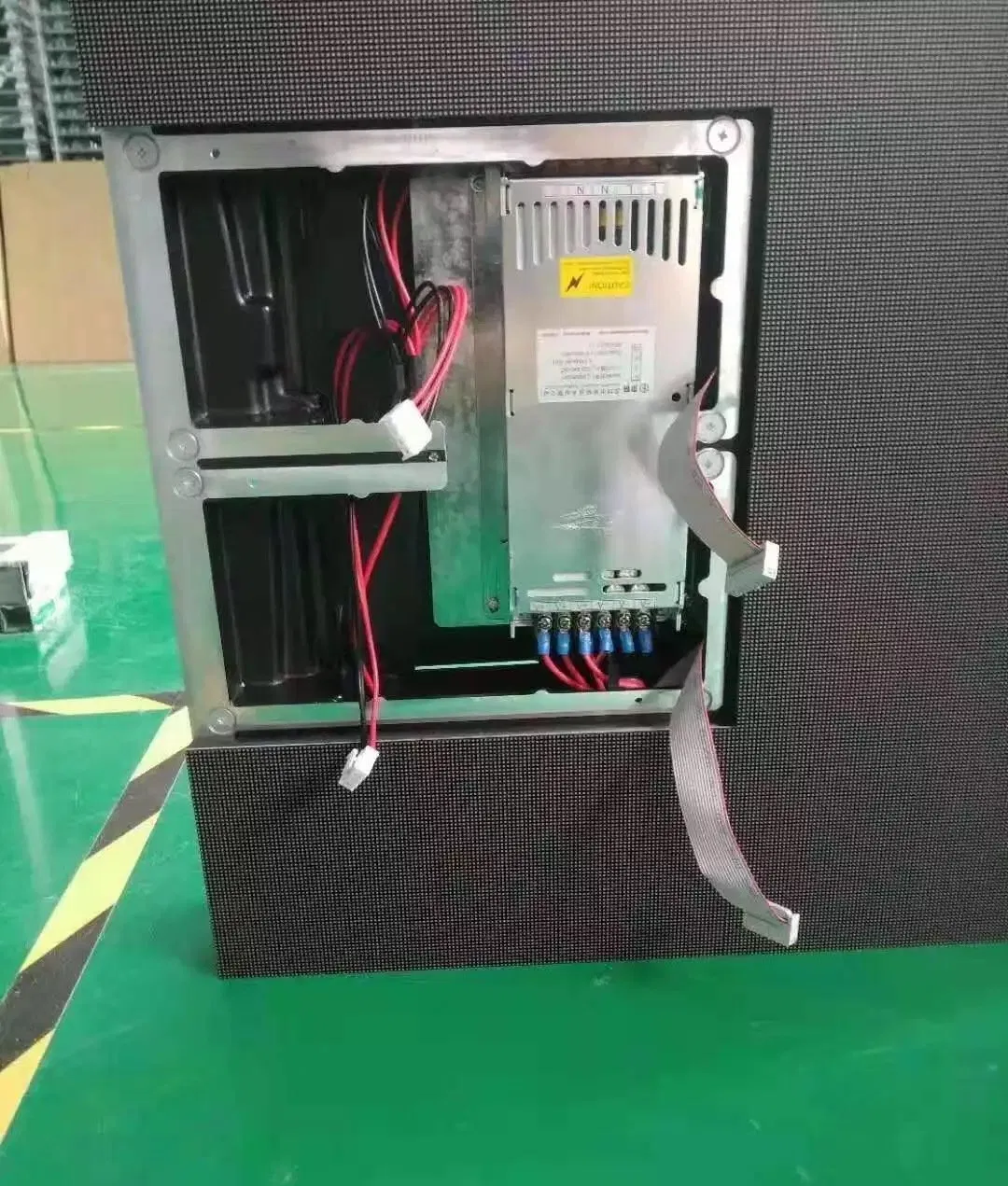 Outdoor Module 256*128 LED Display Cabinet 512*512 Aluminium LED Board Display Frame Cabinet