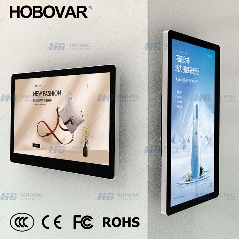 Restaurant Digital Menu Display Board Wall Mounted Advertising LCD Display Digital Signage