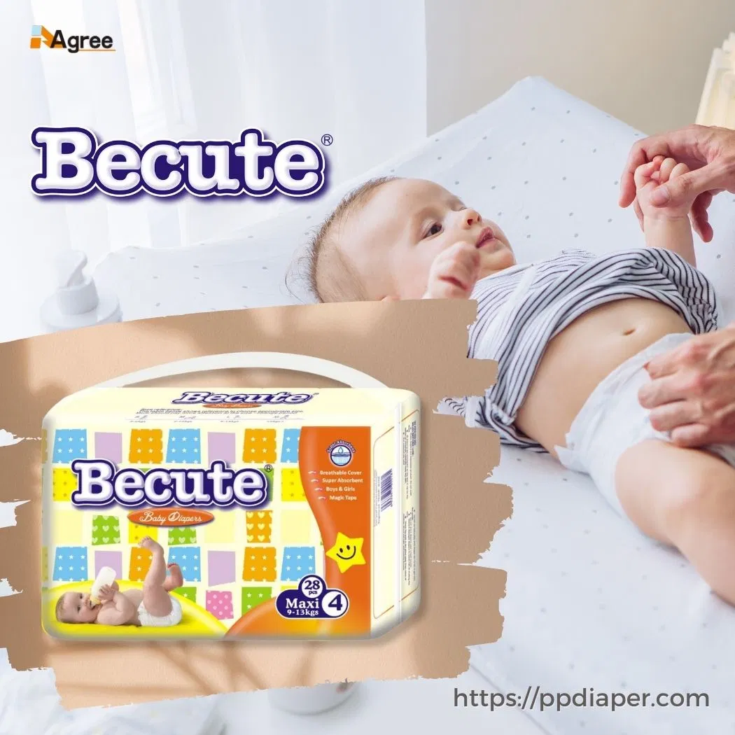 Подгузники Becute Super Absorbent для детей 6-12 месяцев