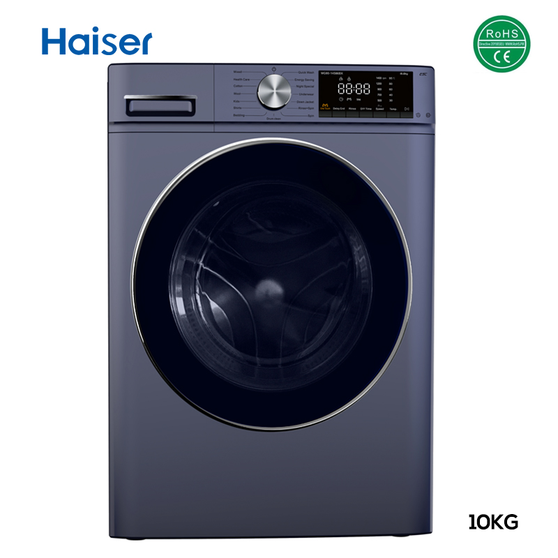10kg Inverter Motor White Front Loading Washing Machine