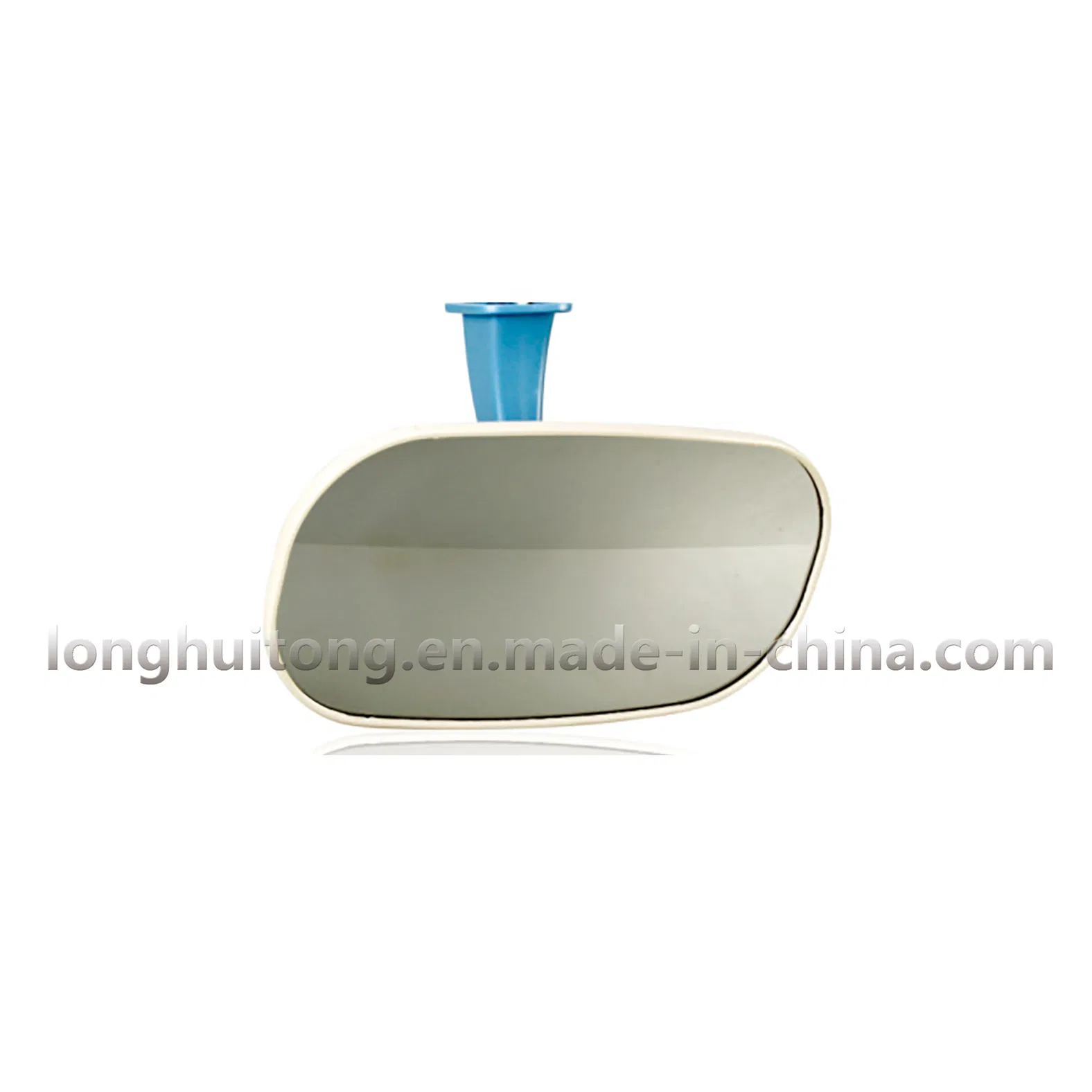 Safety Curved Wide-Angle Rearview Mirror with Night Glare Reduction and Lightweight Construction