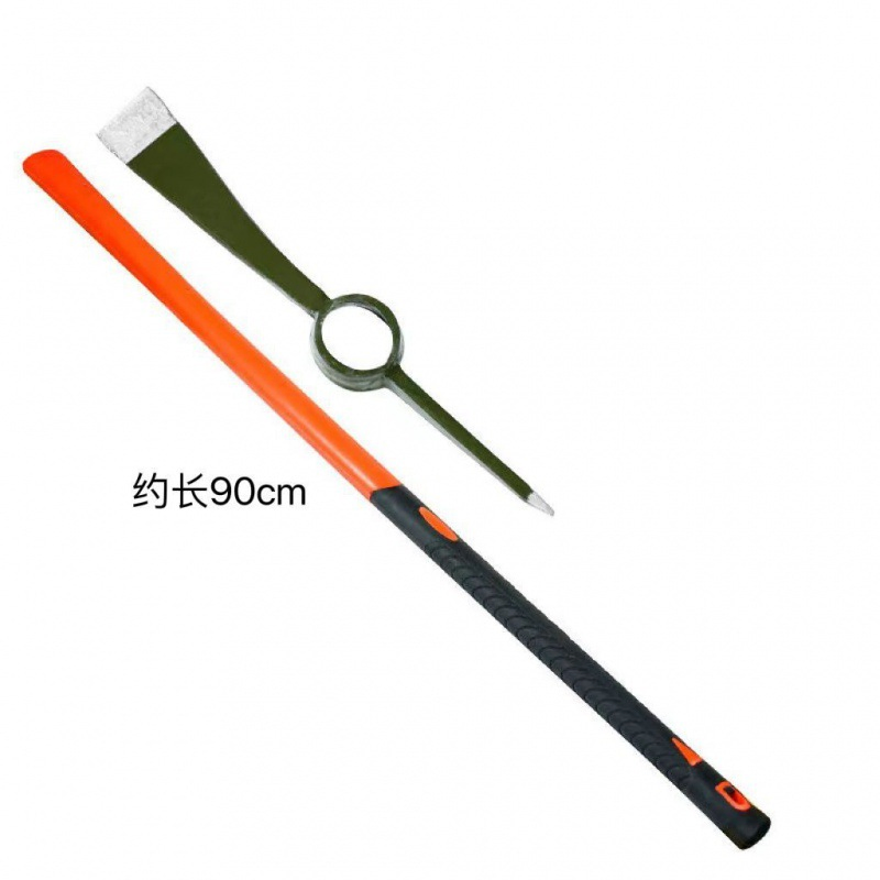 Garden Tool Thickened Double-Headed Small Pickaxe Outdoor Agriculture Hand-Tipped Steel Pick