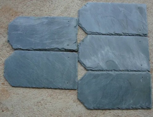 China Black Slate Tiles, Slate Natural Spilt Tiles, Slate Roofing Tiles