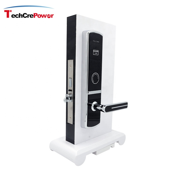 E719 Smart RFID Card Swipe Door Lock Hotel Room Locks for Hotel Card Key Lock System