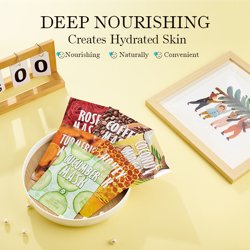 Rose Infused Moisturizing Honey Facial Mask with Glycerin