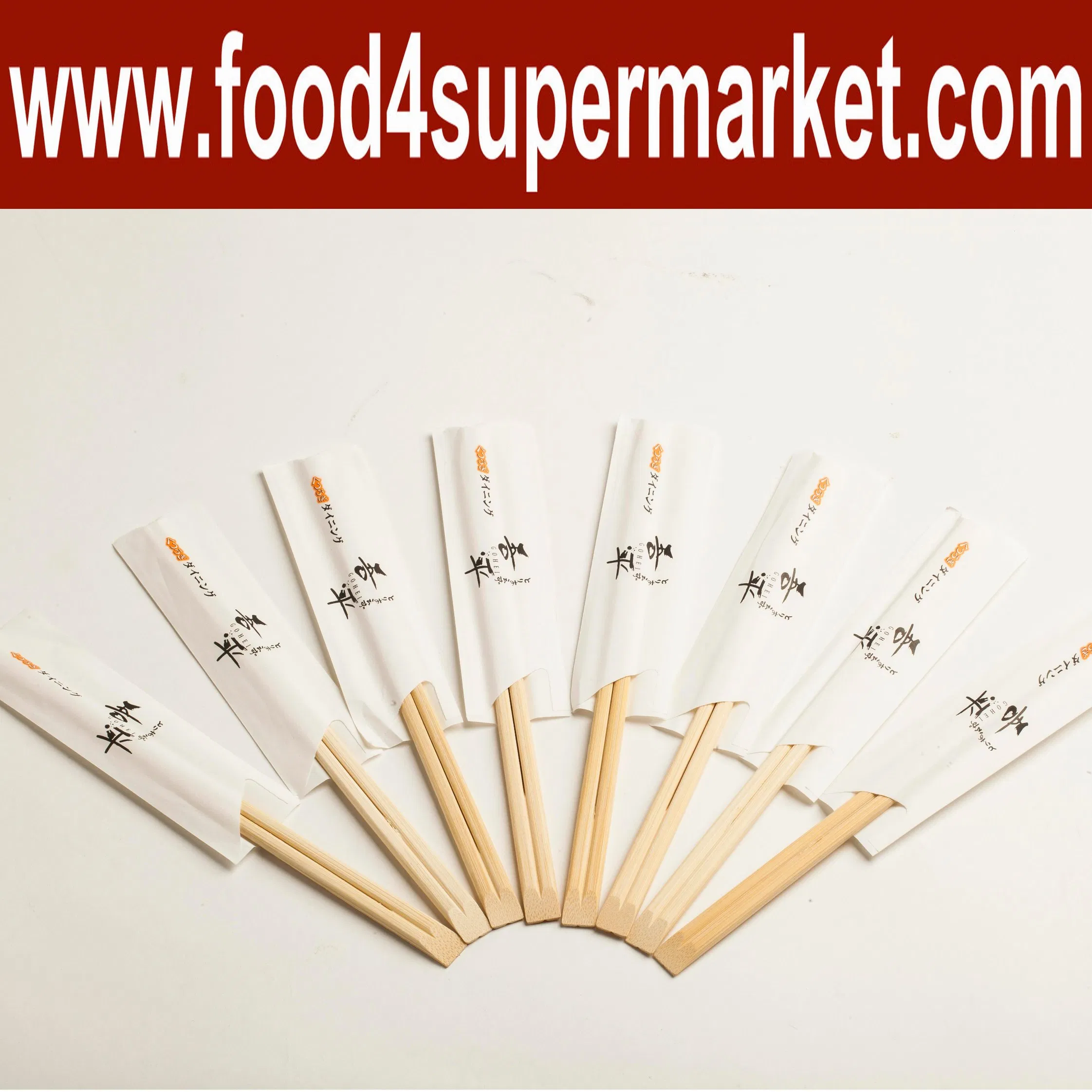 Half Seal 24cm Bamboo Chopsticks