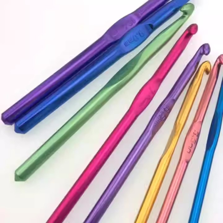 Color Alumina Single Head Crochet Knitting DIY Knitting Tool