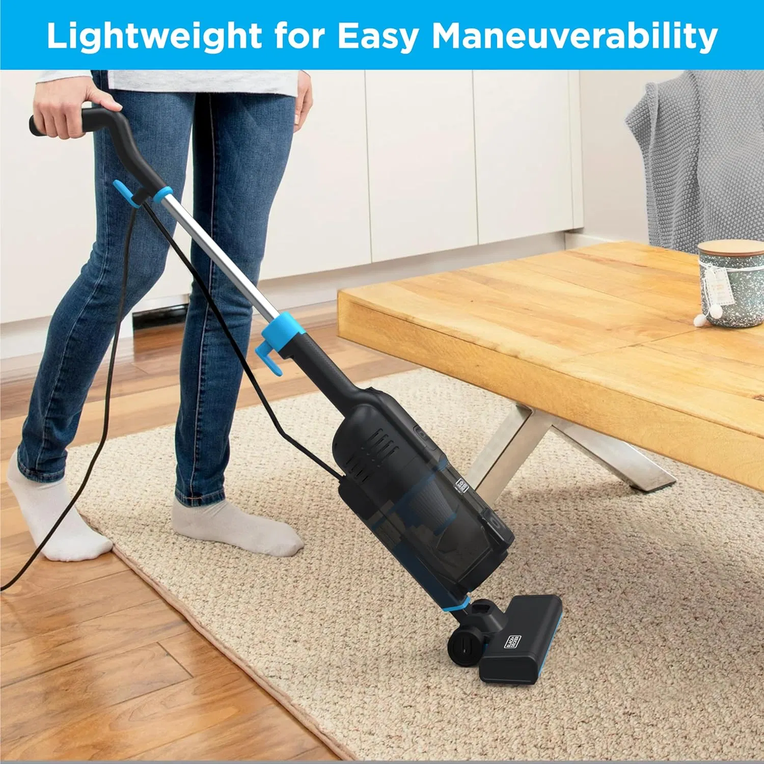 400W Corded Stick and Handheld Cleaner
