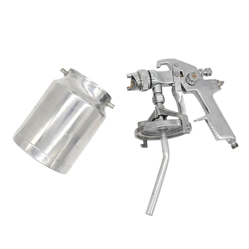 HVLP Spray Gun Ab17s 1.2/1.4/1.7/1.8/2.0mm Adjusted Nozzle 1000cc Painting Cup Air Spray Gun
