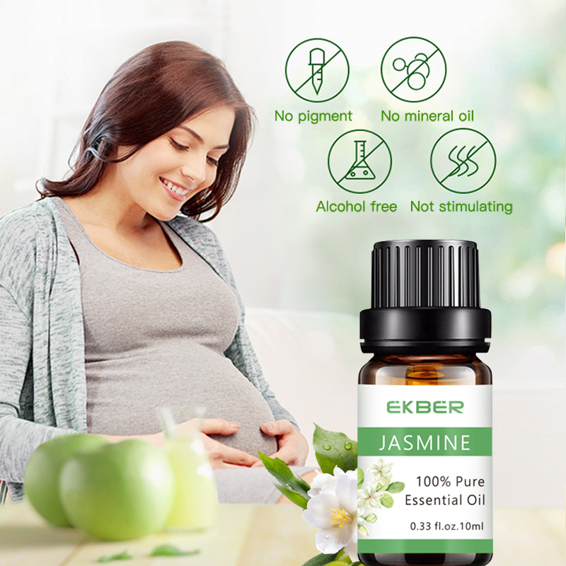 Wholesale 100% Pure Hair Face Body Massage Stretch Marks Remove Aromatherapy Dispenser Jasmine Essential Oil Fragrance