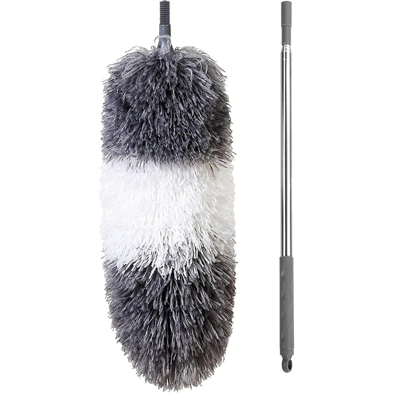 Promotional Hot Sale High-Quality Microfiber Feather Extendable Pole Duster Cleaning Products
