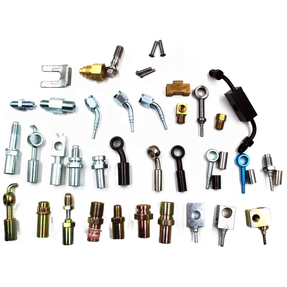 Гидравлическая тормозная магистраль Harley-Davidson из нержавеющей стали, с тройником и фитингами для ABS