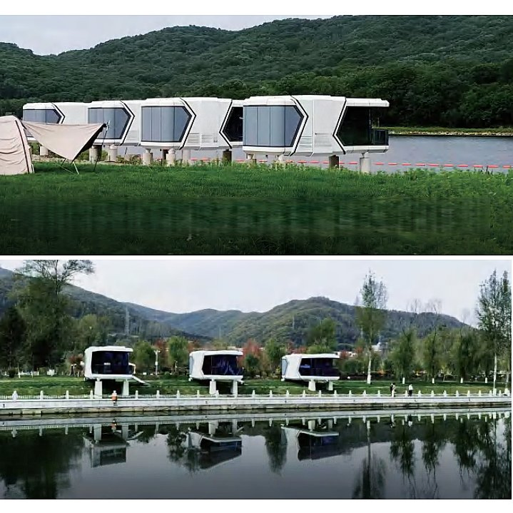 Modular Capsule House – Prefab Cabin and Mobile Unit with Easy Installation