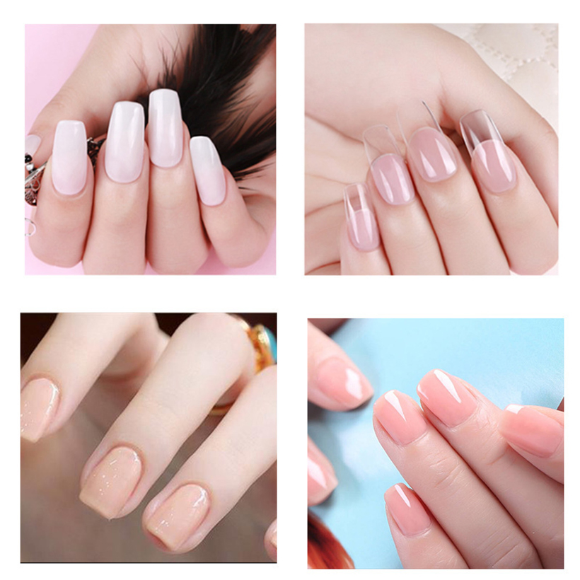 9 Colors Private Label Non Toxic UV Poly Nail Gel 30g Tube Professional Clear Poly Acryl Gel
