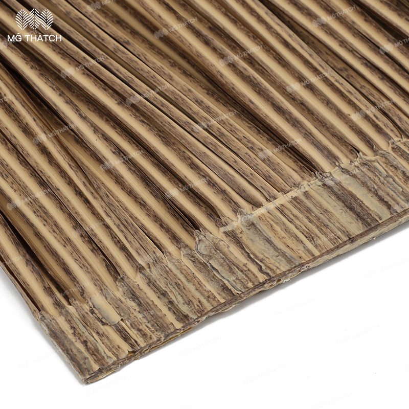 Weather Resistant Beach Synthetic Straw Thatch Roof Fire Retardant Artificial Reed Thatching Roof