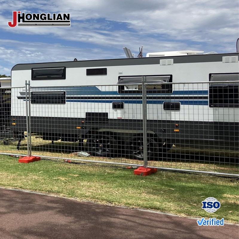 Hot Sale Waterproof Portable Temporary Australia Removable Galvanized Fence