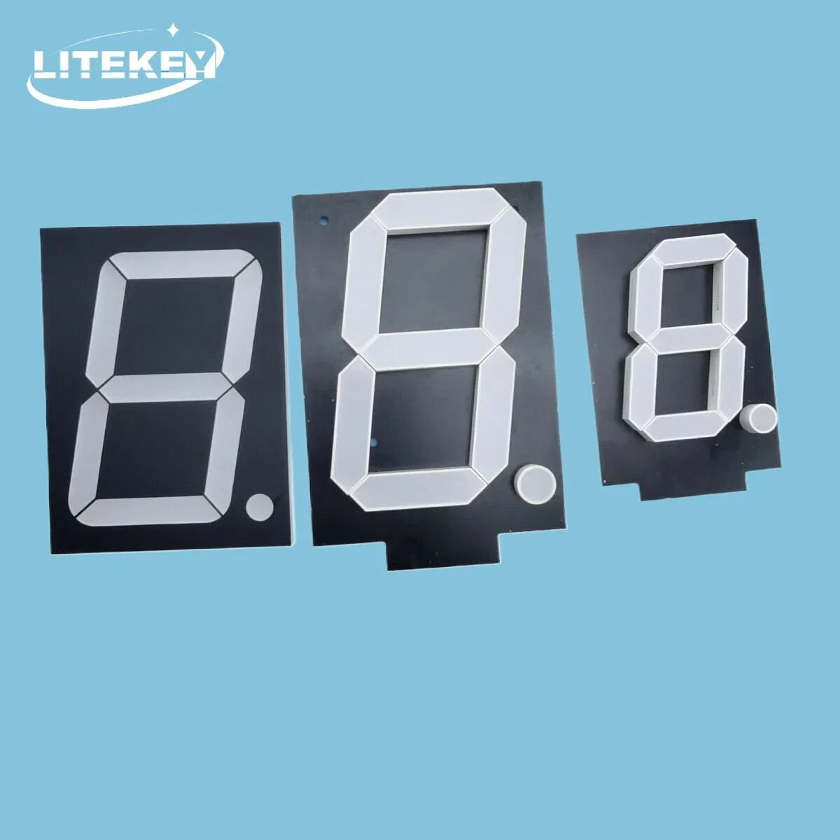 3 Inch Assembly 7 Segment LED Display with RoHS From Expert Manufacturer