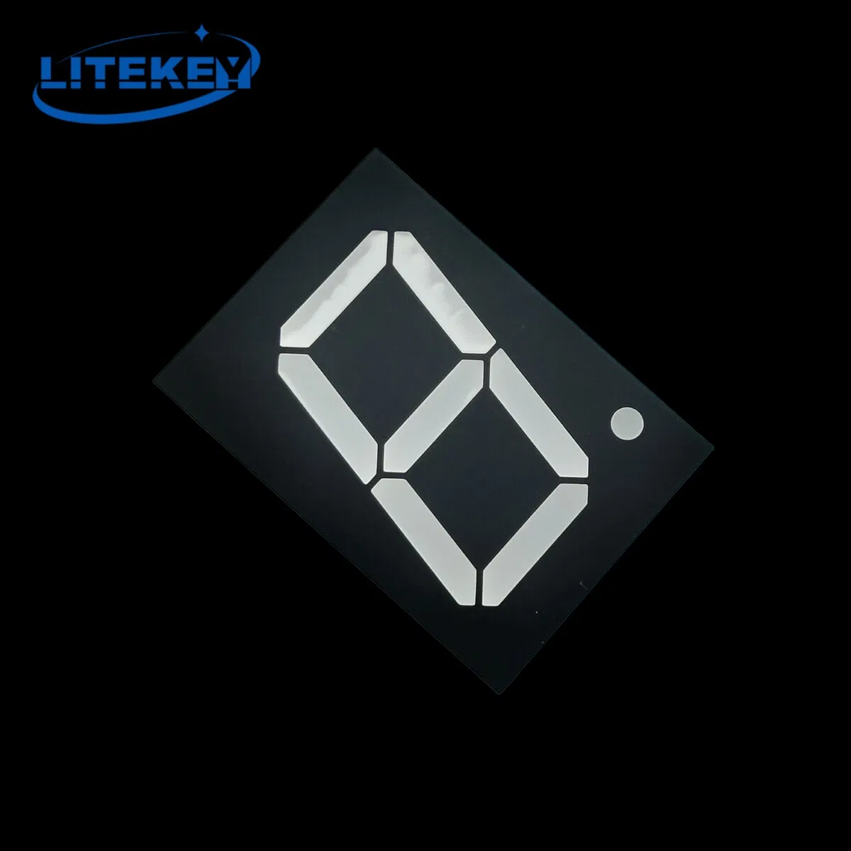 Custom 1 Inch Dual Color 7 Segment LED Display with RoHS