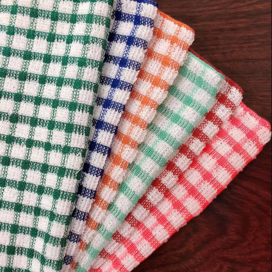 Plain Tea Towels Sets for Cooking Baking Wholesale Bulk Kitchen Towel Set