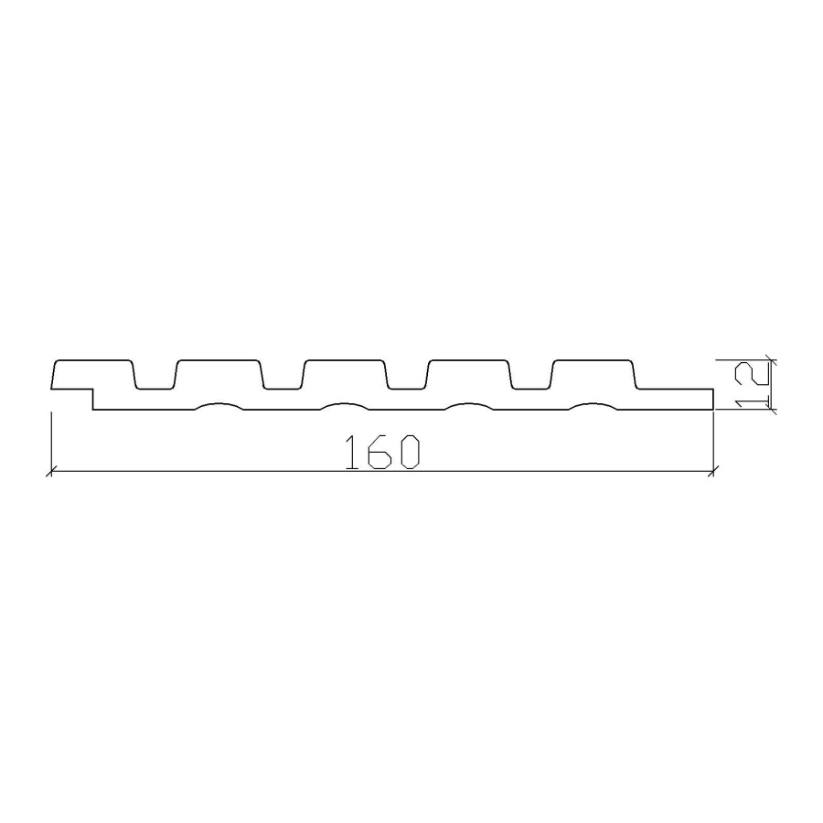 Белая 3D стеновая панель Banruo Contemporary