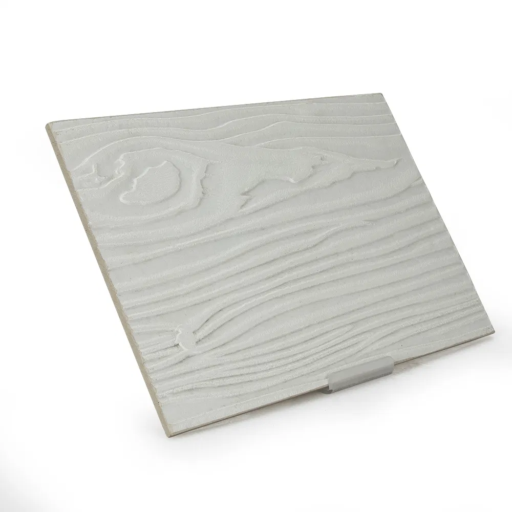 Fireproof Fiber Cement Board Siding Wood Grain Waterproof Cladding Sheet for Exterior Interior Facade
