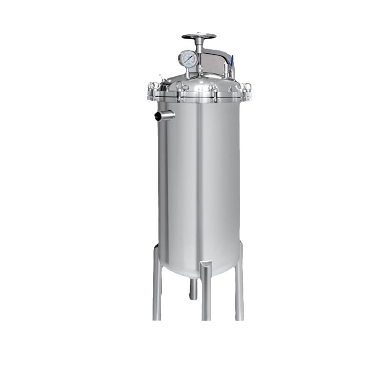 Petrochemical Filtration Stainless Steel Single Bag Filter Housing