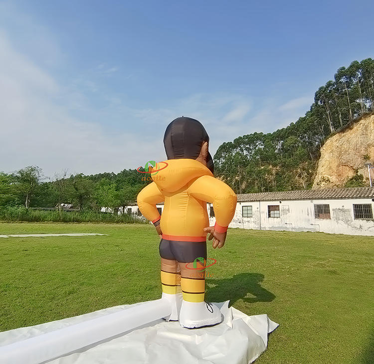 Inflatable Basketball Star Character Design Cartoon Inflatable Character Advertising Mode