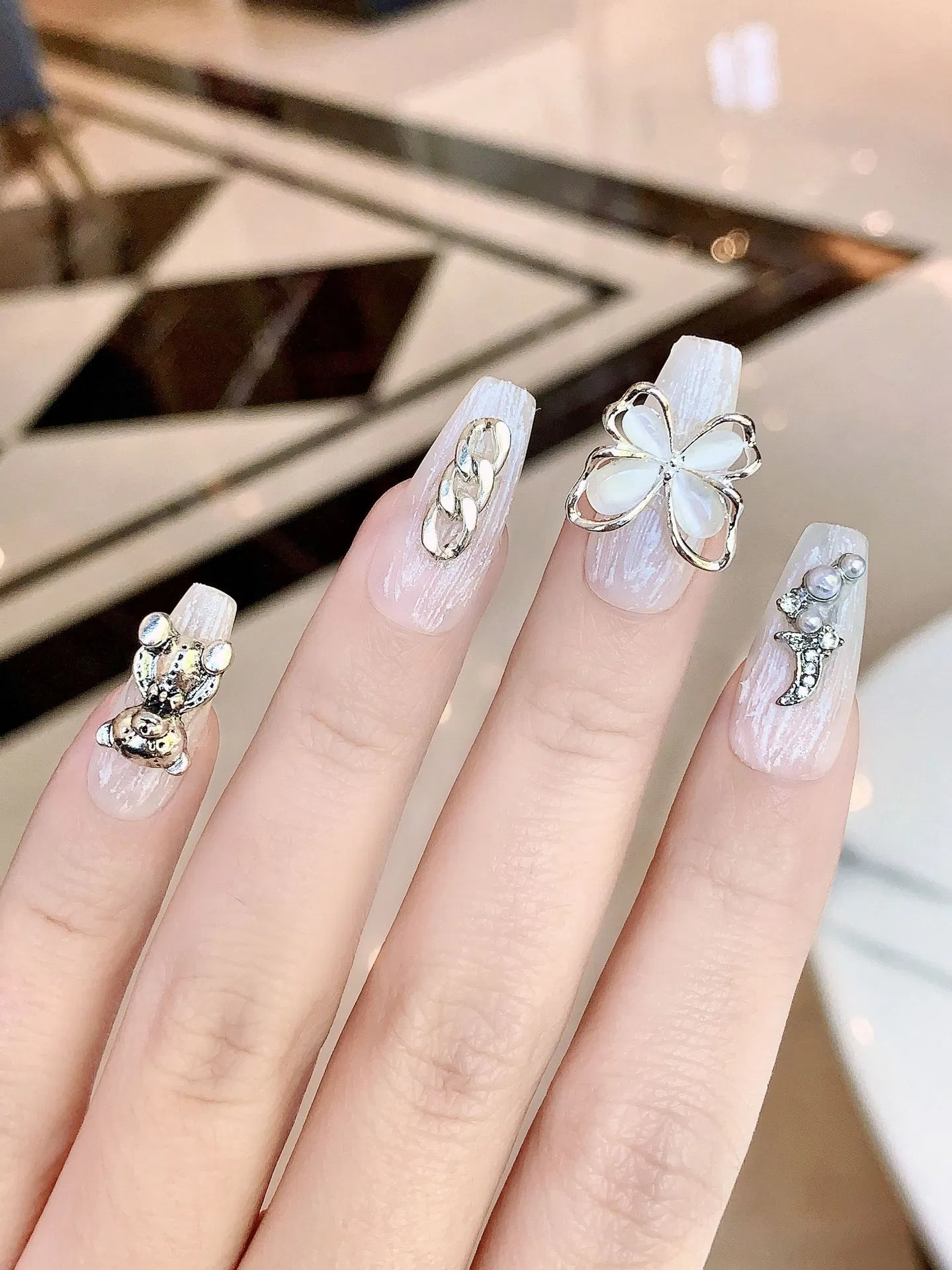 OEM Private Label Wholesale Artificial Fingernails Press on Nails Full Cover Finger Nails