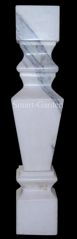 China White Granite Stair Baluster Marble Railing Handrail Baluster