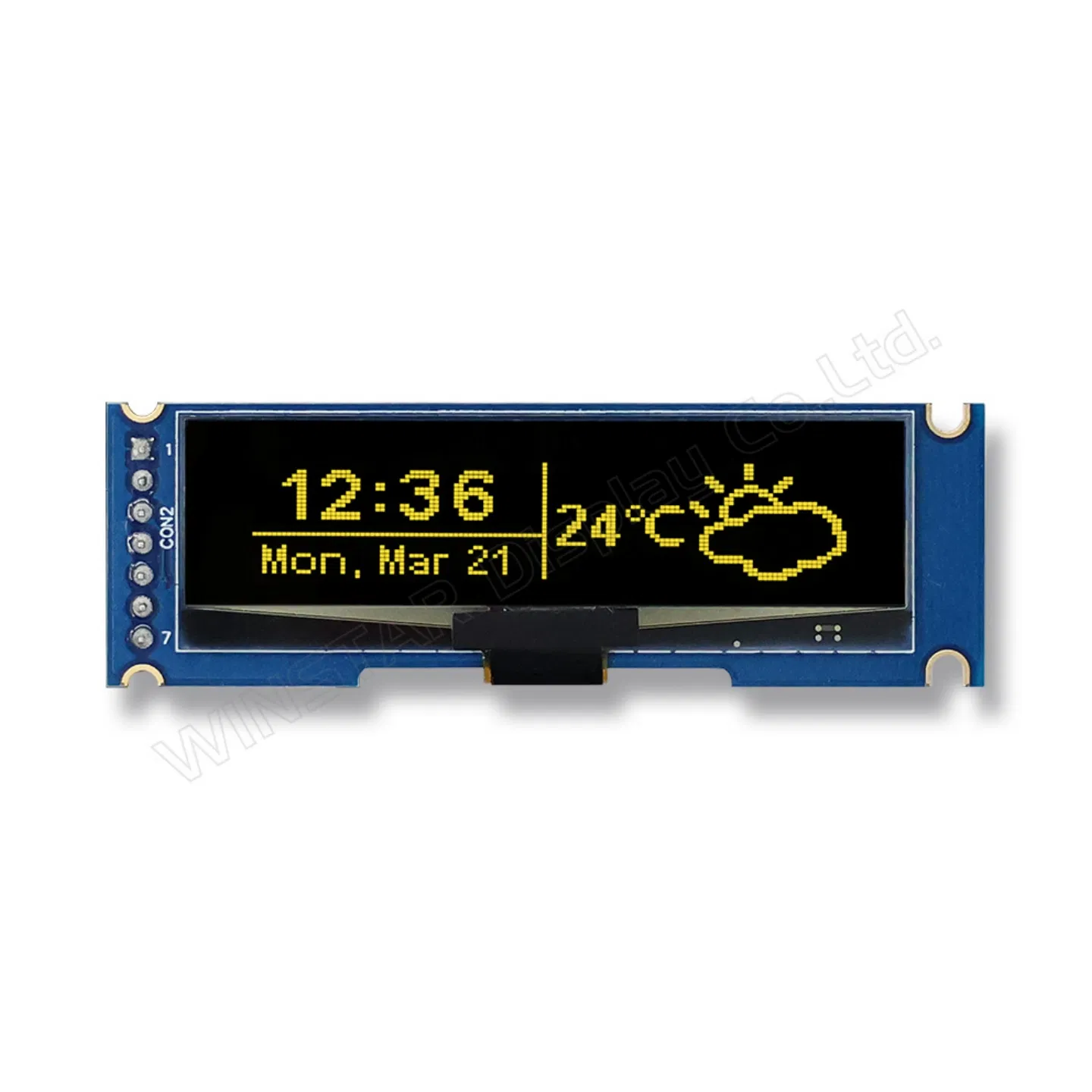 Winstar 2 inch OLED Display Module 128x32 COG Design with PCB (WEA012832K)