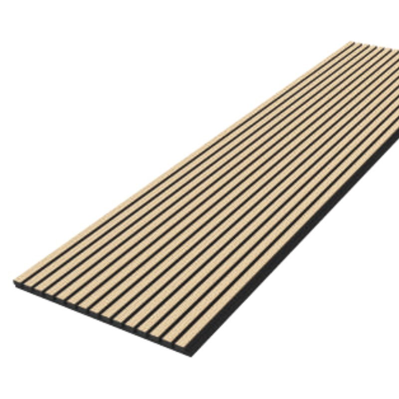 Indoor MDF Board Wood Slatted Acoustic Sound Absorbing Slat Wall Panels