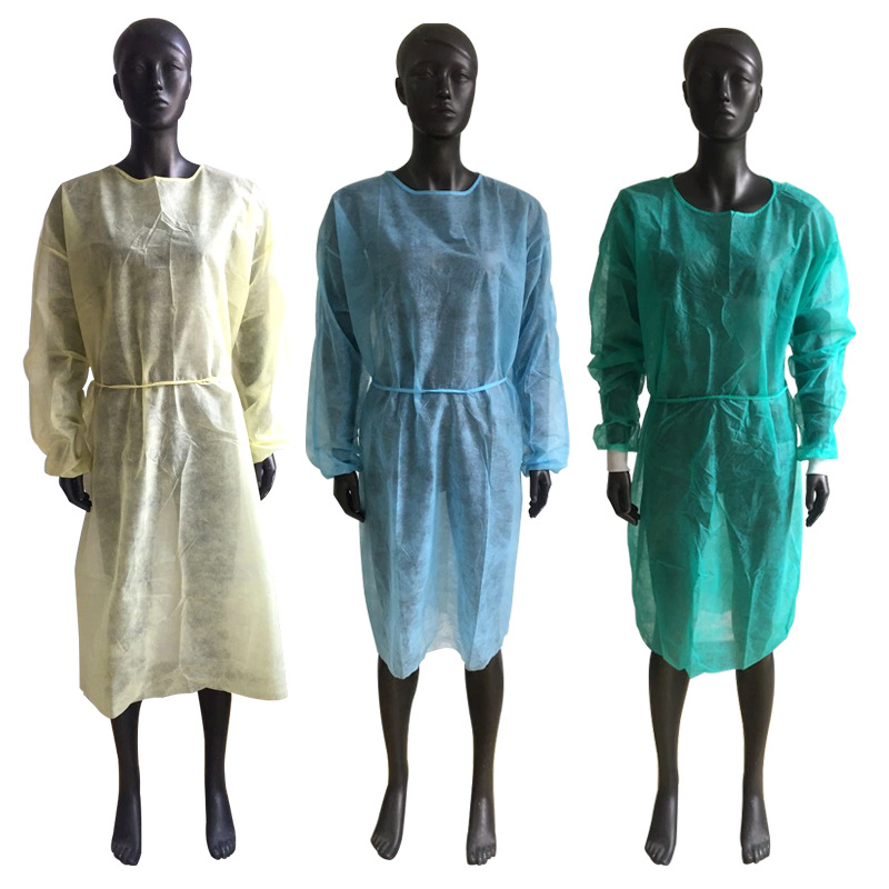 China Factory Certificated One Time Use Isolation Gowns