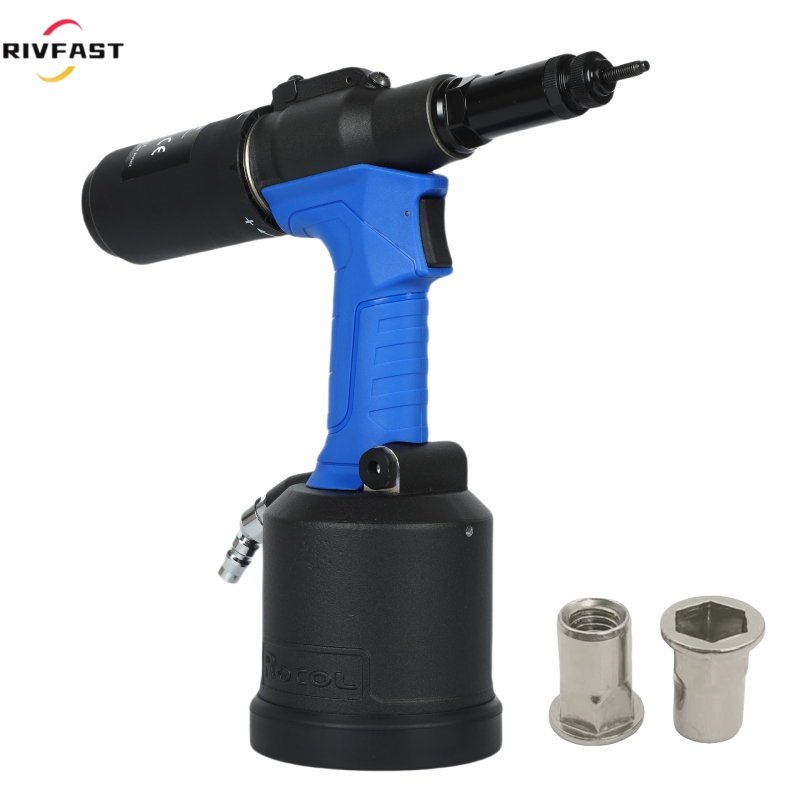 Пневматическая заклепочная машина для резьбовых вставок M3-M12