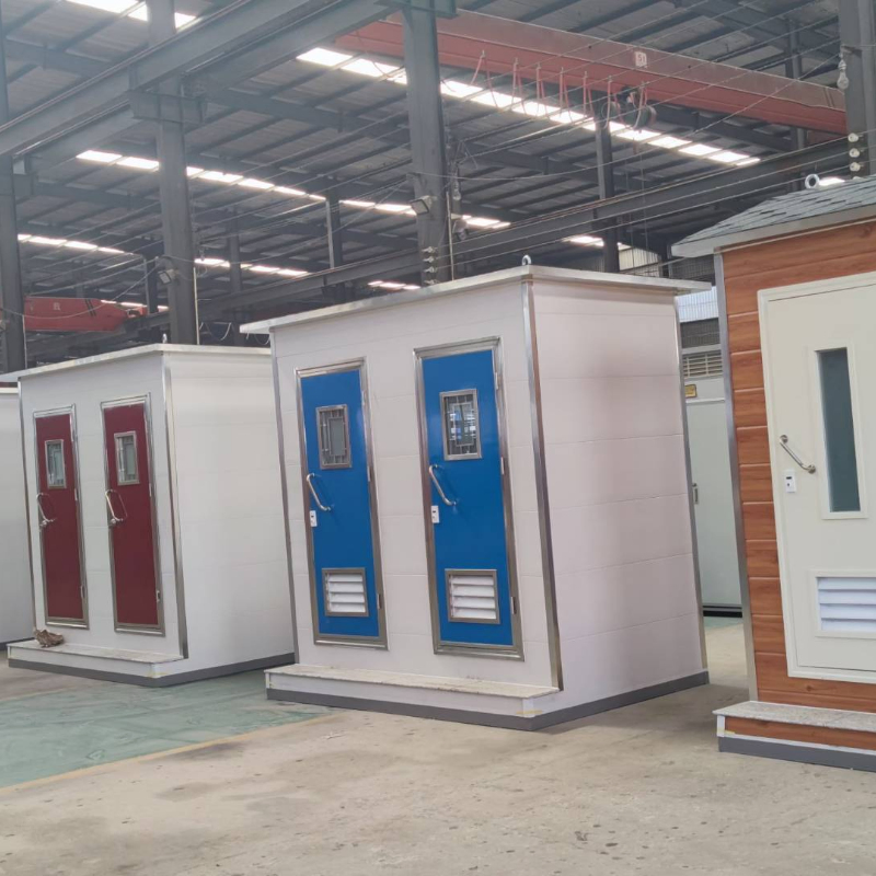 Easy to Clean Surfaces with Detachable Waste Container Convenient Portable Toilet for Festivals
