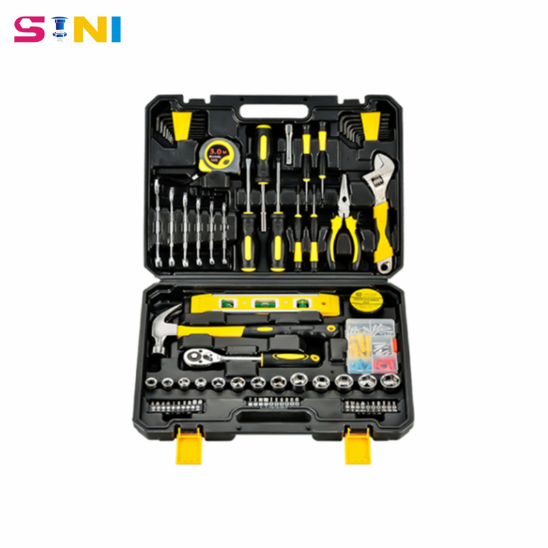 Hardware Tools Outdoor Garden Gift 36PCS Household Tool Set with Plastic Toolbox