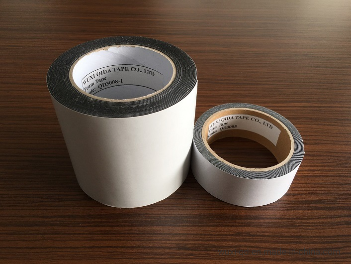 Black PVC Foam Tape Double Sided
