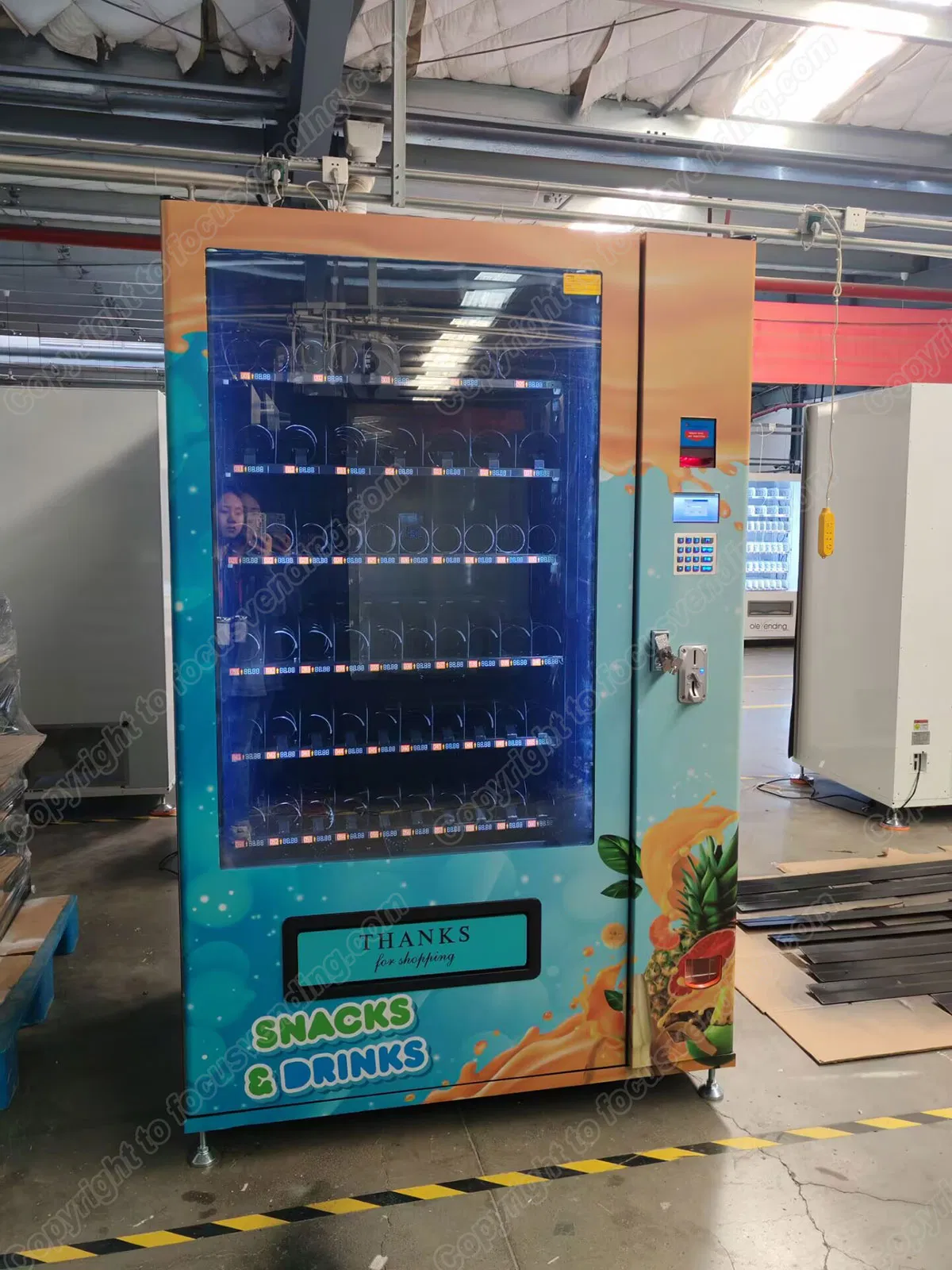 Focusvend Provide Vending Machine Work with Jamacia Currency